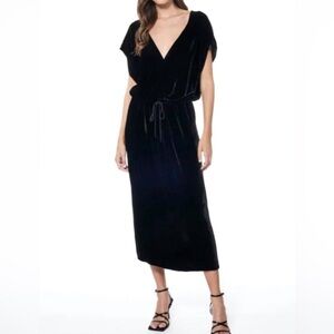 Young Fabulous & Broke Kellyn Midi Dress Velvet YFB